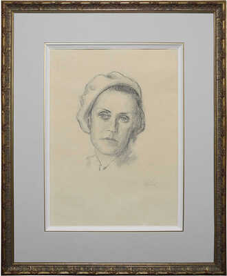 Добужинский Мстислав Валерианович. Портрет жены